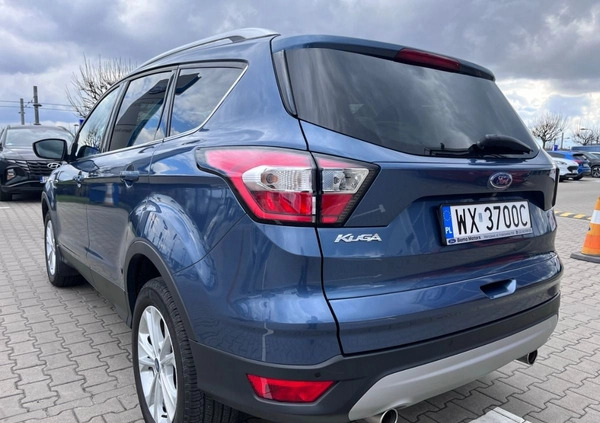 Ford Kuga cena 94900 przebieg: 57063, rok produkcji 2019 z Karpacz małe 742